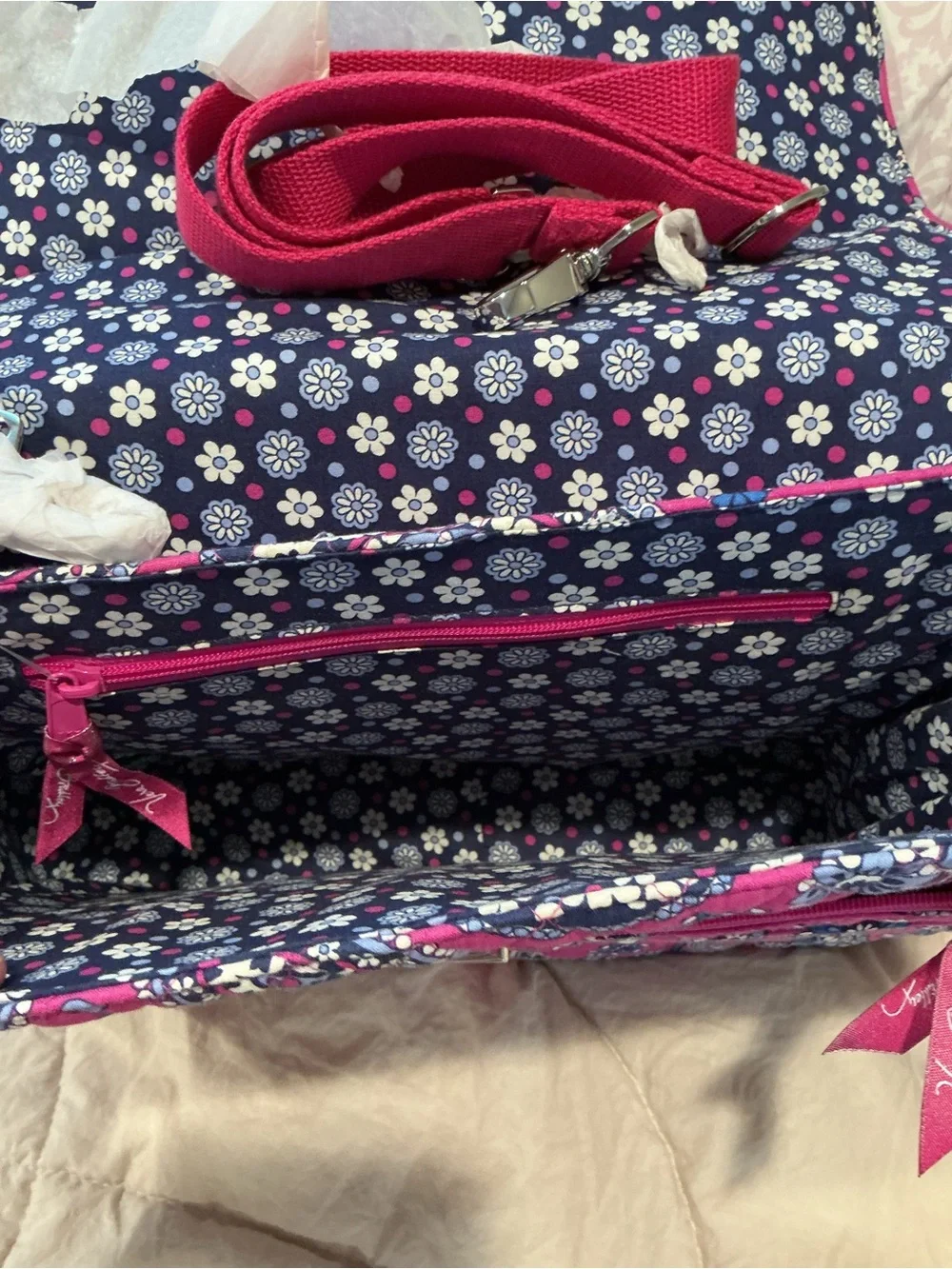 Vera Bradley Very Berry Computer Bag
